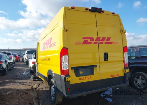 2023 Ram Promaster 1500 High Roof 136 Wb из США, поврежденный, VIN 3C6LRVBG1PE515477